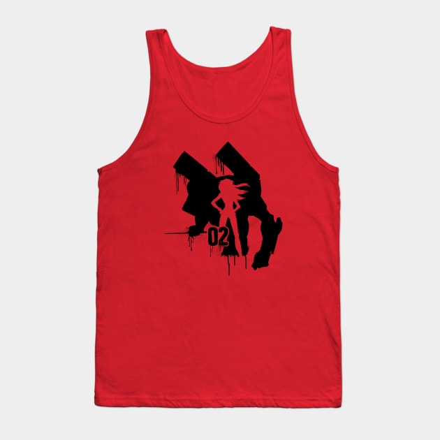 Evangelion Unit 02 Asuka Tank Top by ArtMoore98